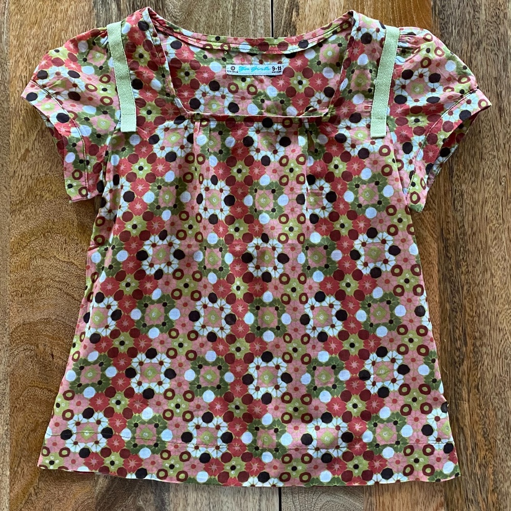 Girls 9-11 Delicate cotton blouse